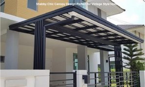 Shabby Chic Canopy Design Perfect for Vintage Style Homes