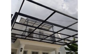 Solar Flat Roof Canopies