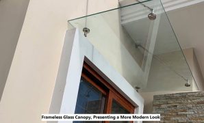Frameless Glass Canopy